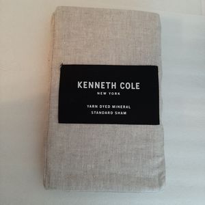 Kenneth Cole Yarn Dyed Mineral Linen Cotton Standard Sham